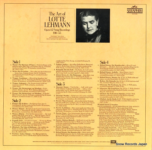 LEHMANN, LOTTE the art of lotte lahmann IB-6105