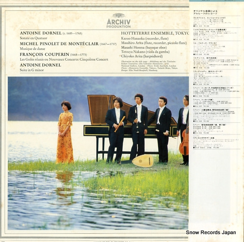HOTTETERRE ENSEMBLE, TOKYO music for wind instruments MA5145