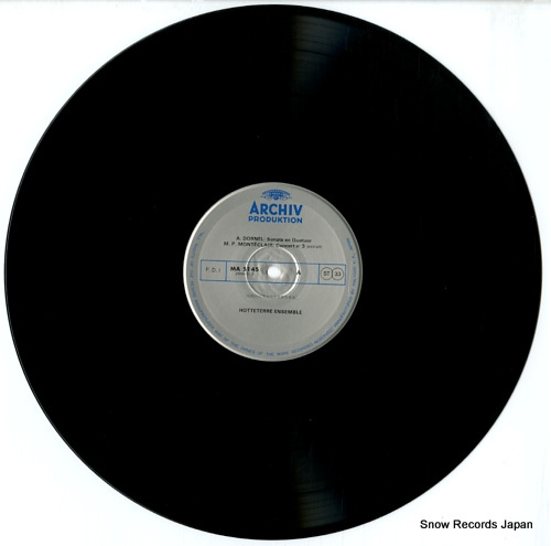 HOTTETERRE ENSEMBLE, TOKYO music for wind instruments MA5145