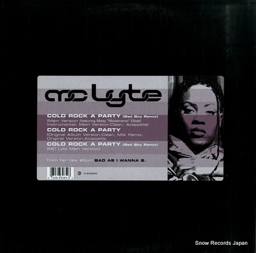 MC LYTE cold rock a party (bad boy remix) 0-63985