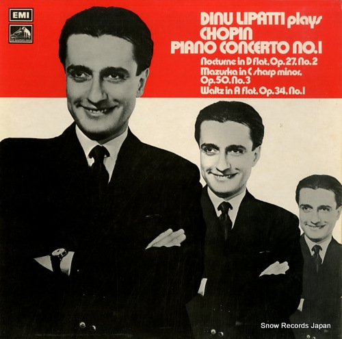 LIPATTI, DINU chopin; piano concerto no.1 HQM1248