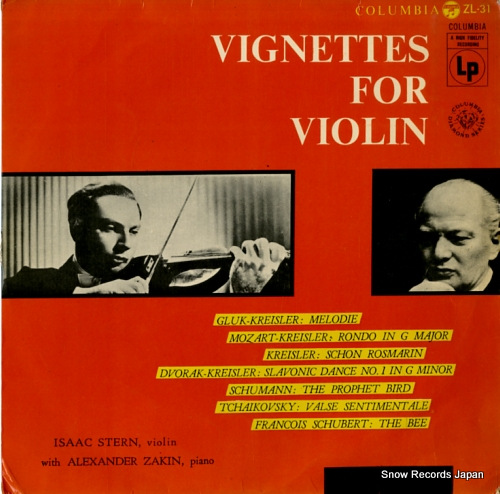 ISAAC, STERN vignettes for violin ZL-31