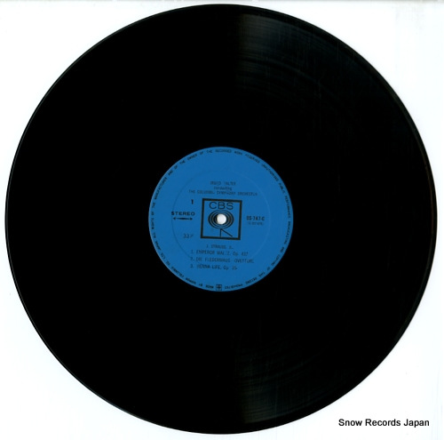 WALTER, BRUNO johann strauss; tales from the vienna woods OS-747-C