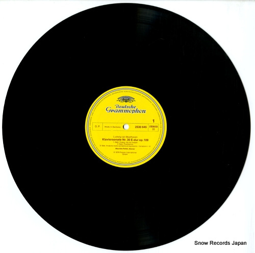 POLLINI, MAURIZIO beethoven; sonaten nr.30 & 31 2530645