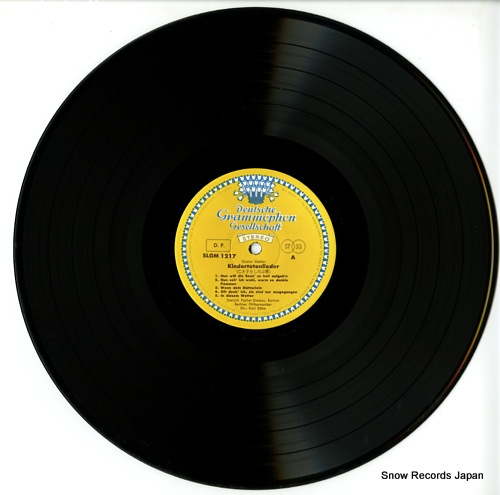 BOHM, KARL mahler; kindertotenlieder / lieder nach texten von friedrich rueckert SLGM-1217