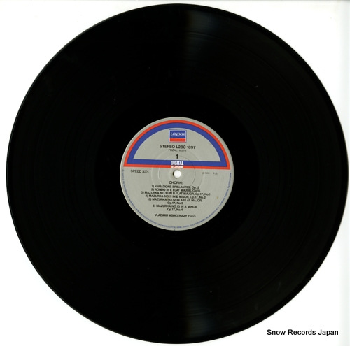 ASHKENAZY, VLADIMIR chopin; piano works vol.11 L28C-1897