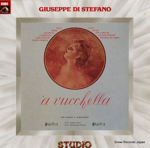 DI STEFANO, GIUSEPPE 'a vucchella 3C053-17641 - front cover