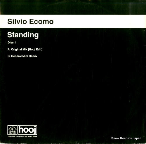 ECOMO, SILVIO standing HOOJ098 - front cover