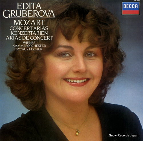 GRUBEROVA, EDITA mozart; concert arias SXL7000