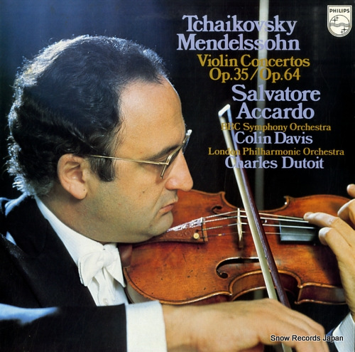 ACCARDO, SALVATORE tchaikovsky; violin concerto in d op.35 25PC-67