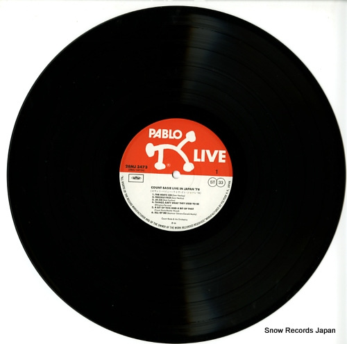 BASIE, COUNT live in japan '78 28MJ3473