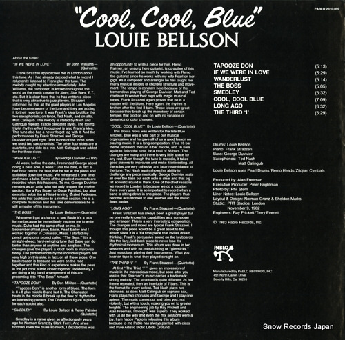 BELLSON, LOUIE cool, cool, blue 2310-899