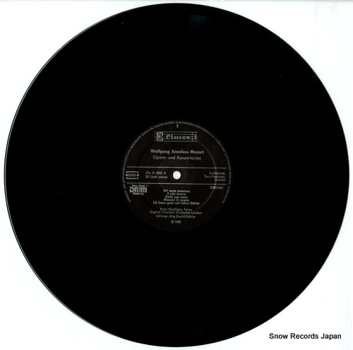 HAEFLINGER, ERNST mozart arien D8305 - disc
