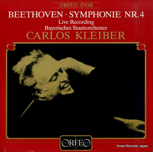 KLEIBER, CARLOS beethoven; symphonie nr.4 S100901B
