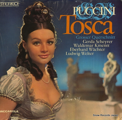SCHEYRER, GERDA puccini; tosca 77035
