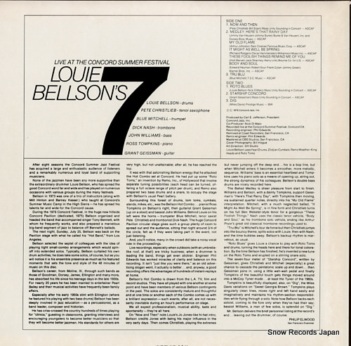BELLSON, LOUIE louie bellson's 7 ICJ-80141