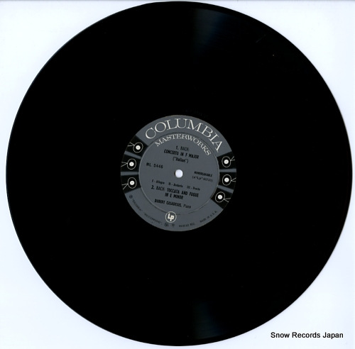 CASADESUS, ROBERT bach; italian concerto ML5446