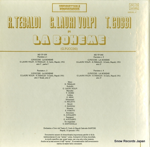 V/A puccini; la boheme AMDRL22811