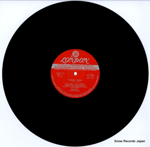 MAAZEL, LORIN puccini; tosca GT7068-9