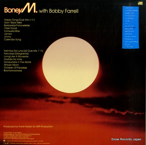 BONEY M. kalimba de luna 16 happy songs P-13135