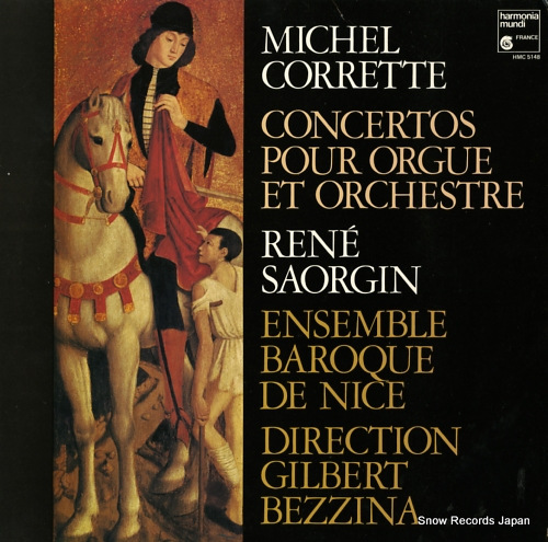 SAORGIN, RENE michel; concertos pour orgue et orchestre HMC5148
