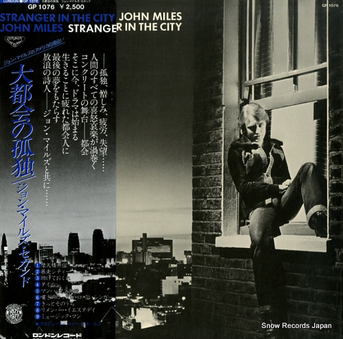 MILES, JOHN stranger in the city GP1076
