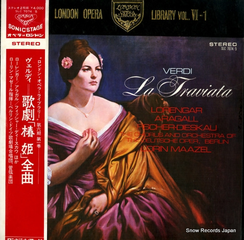 MAAZEL, LORIN verdi; la traviata SLC7074