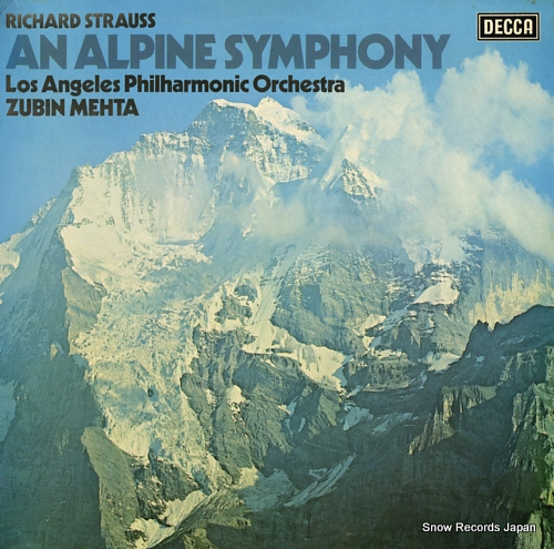 MEHTA, ZUBIN r.strauss; an alpine symphony SXL6752