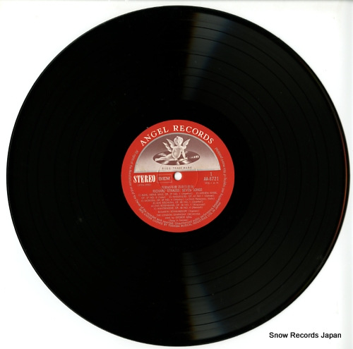 SCHWARZKOPF, ELISABETH r.strauss; seven songs AA-8721