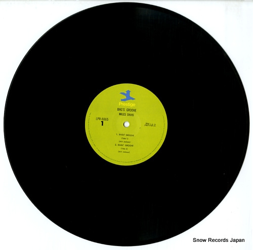 DAVIS, MILES bag's groove LPR-8865