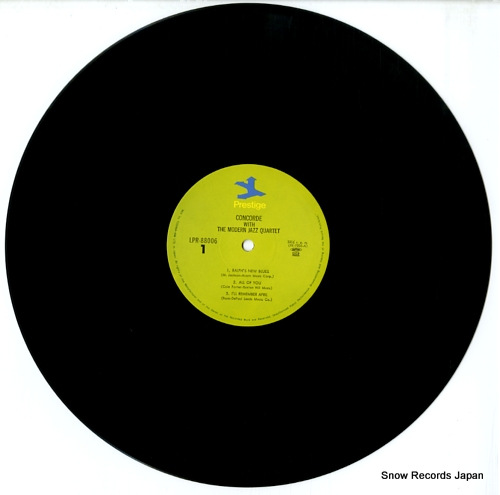 MODERN JAZZ QUARTET, THE concorde LPR-88006