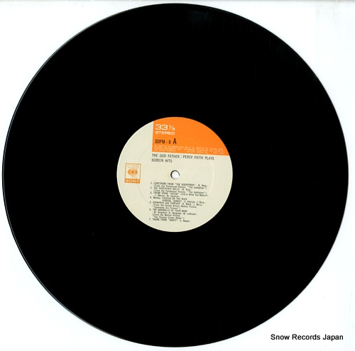 FAITH, PERCY the godfather / percy faith plays screen hits SOPM9