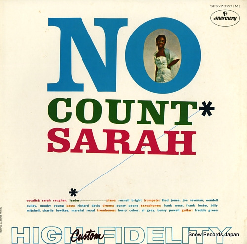 VAUGHAN, SARAH no count sarah SFX-7320(M)