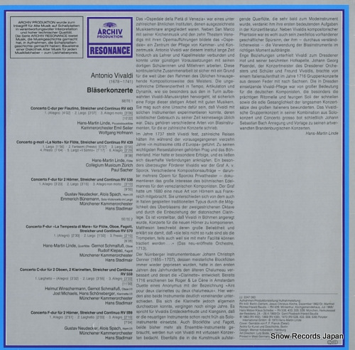 V/A vivaldi; blaserkonzerte 2547060