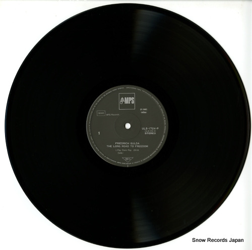 GULDA, FRIEDRICH the long road to freedom ULS-1724-5-P