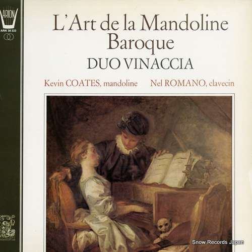 DUO VINACCIA l'art de la mandoline baroque ARN38333