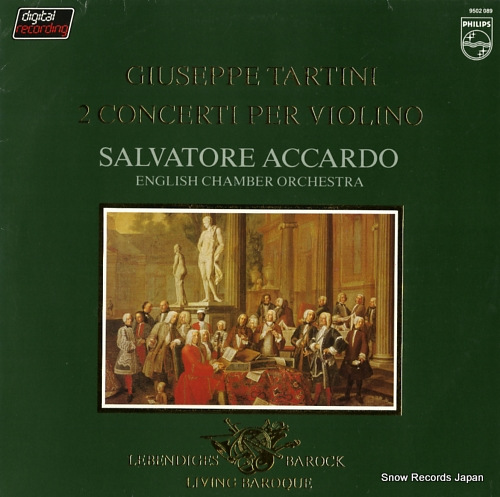 ACCARDO, SALVATORE tartini; 2 concerti per violino 9502089