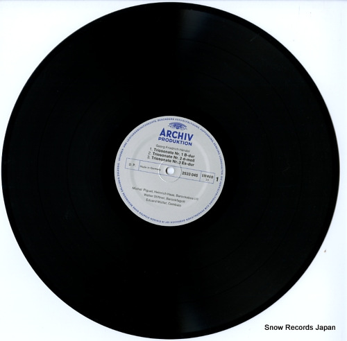 V/A handel; 6 triosonaten fur 2 oboen, fagott und cembalo 2533045