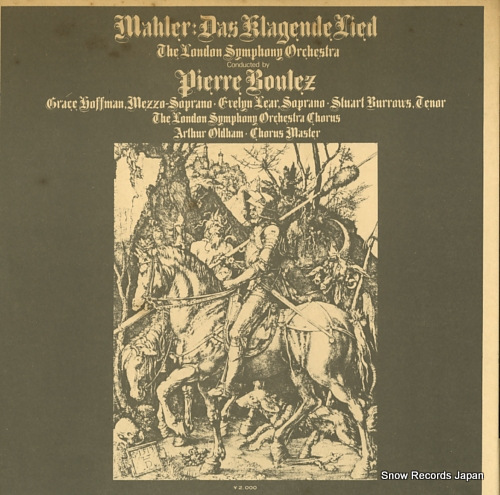 BOULEZ, PIERRE mahler; das klagende lide SONC10194