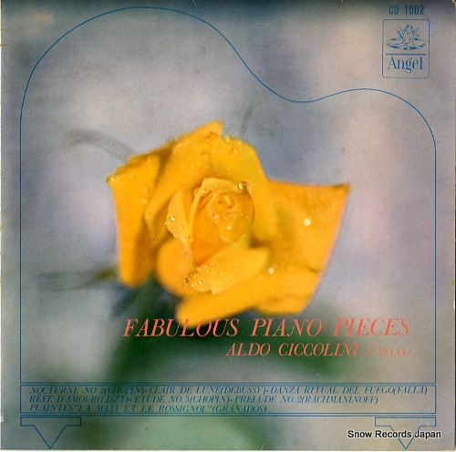 CICCOLINI, ALDO fabulous piano pieces CD1002