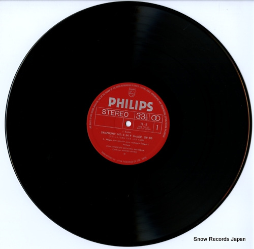 HAITINK, BERNARD brahms; symphony no.3, tragic overture PL-8