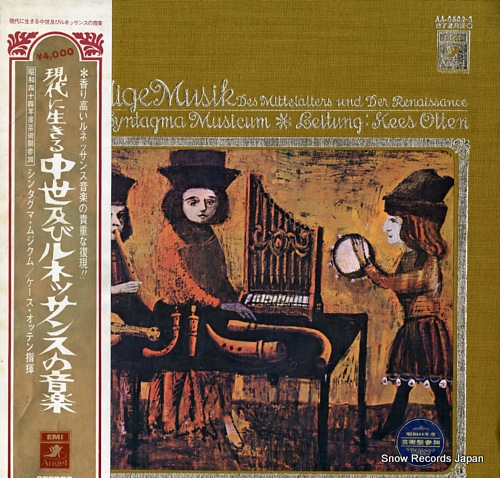 OTTEN, KEES lebendige musik des mittelalters und der renaissance AA-9582-3