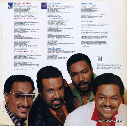 FOUR TOPS magic VIL-6196