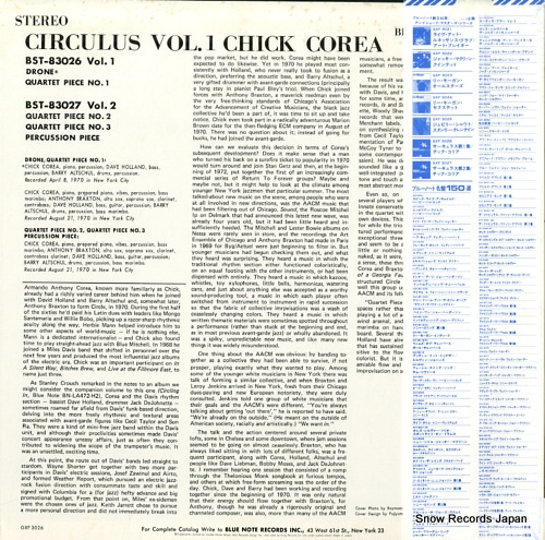 COREA, CHICK circulus vol.1 GXF3026