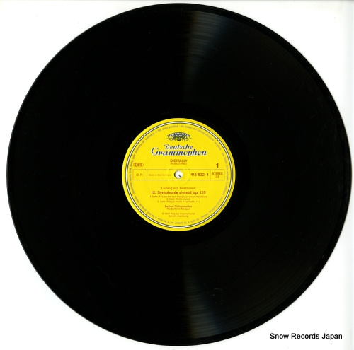 KARAJAN, HERBERT VON beethoven; symphonie nr.9 18MG4601/415832-1