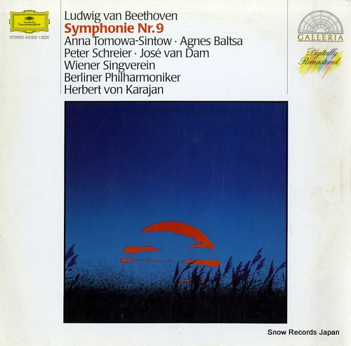 KARAJAN, HERBERT VON beethoven; symphonie nr.9 415832-1
