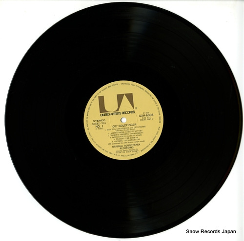 BARRY, JOHN 007 / gold finger GXH-6008