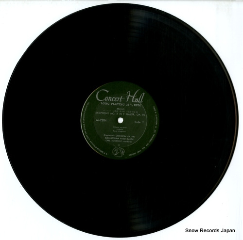 SCHURICHT, CARL brahms; symphony no.3 M-2284
