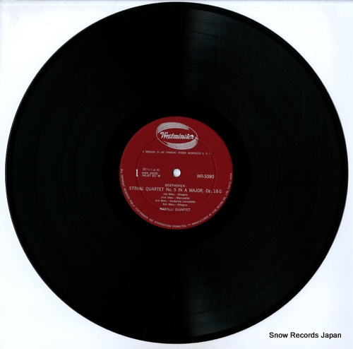 BARYLLI QUARTET beethoven; string quartet no.5 & no.6 MR5090