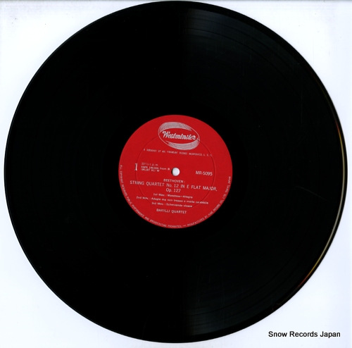 BARYLLI QUARTET beethoven; string quartet no.12 & no.16 MR5095